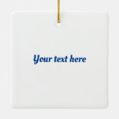 Pennsylvania-vlag met distressed-effect keramisch ornament (Achterkant)