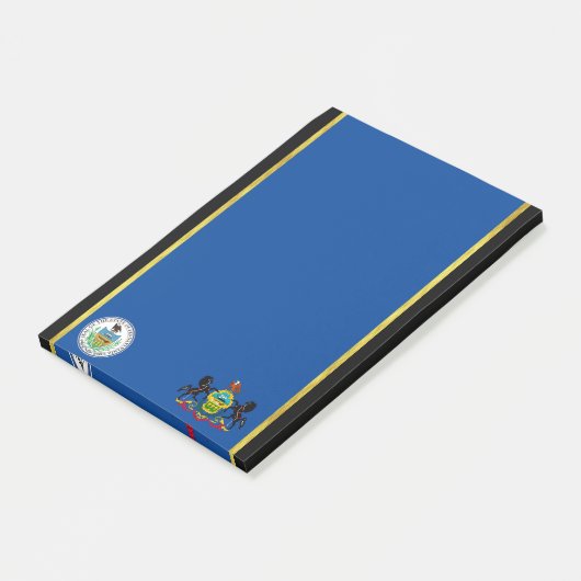 Pennsylvania vlag post-it® notes (Schuin)
