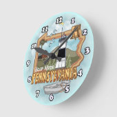 Pennsylvania Vuurtoren Ronde Klok (Hoek)