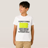 Pennsylvania - Waar Dracula zou wonen... T-shirt (Voorkant volledig)