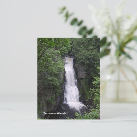 Pennsylvania Waterfalls Briefkaart (Staand voorkant)