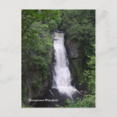 Pennsylvania Waterfalls Briefkaart (Voorkant)