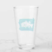 Pennsylvania Wave Gevist Glas (Achterkant)