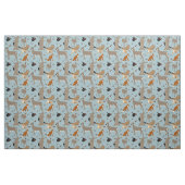 Pennsylvania Wildlife Deer, Fox, Birds Patterned Stof (Fat Quarter)