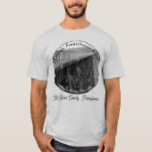 Pennsylvania Wilds Souvenir Kinzua Skywalk LT T-shirt (Voorkant)