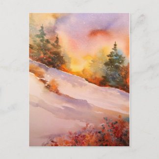Pennsylvania Winter Sunrise Briefkaart