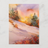 Pennsylvania Winter Sunrise Briefkaart (Voorkant)