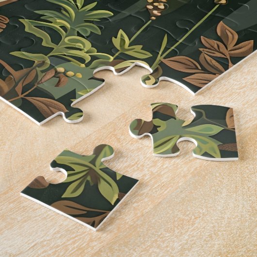 Pennsylvania witstaarthert legpuzzel (Zijkant)