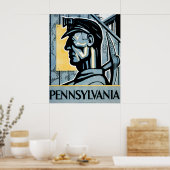 Pennsylvania WPA Poster (Keuken)