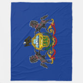 Pennsylvaniaanse vlag fleece deken (Voorkant)