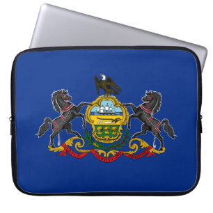 Pennsylvaniaanse vlag laptop sleeve