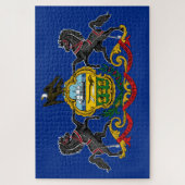 Pennsylvaniaanse vlag legpuzzel (Verticaal)