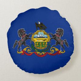 Pennsylvaniaanse vlag rond kussen