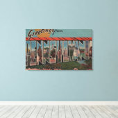 PennsylvaniaLarge Letter ScenesPennsylvania Canvas Afdruk (Insitu (Houten vloer))