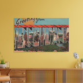 PennsylvaniaLarge Letter ScenesPennsylvania Canvas Afdruk (Insitu (Woonkamer))