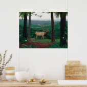 Pennsylvanian Elk Poster (Keuken)