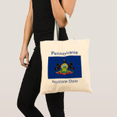 Pennsylvanian Flag Bag Tote Bag (Voorkant (product))