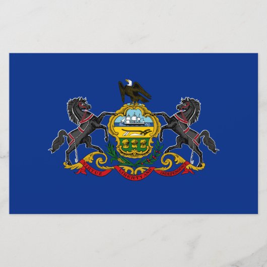 Pennsylvanian Flag Briefpapier (Voorkant)