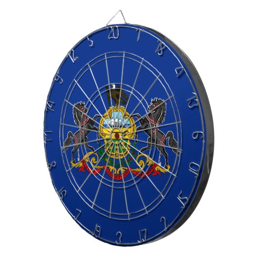 Pennsylvanian Flag Dartbord (Voorkant Rechts)