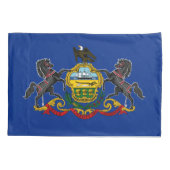 Pennsylvanian Flag Kussensloop (Achterkant)