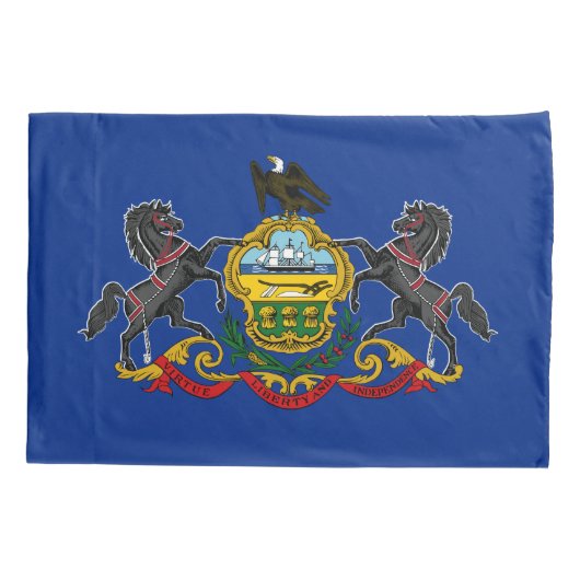 Pennsylvanian Flag Kussensloop (Achterkant)