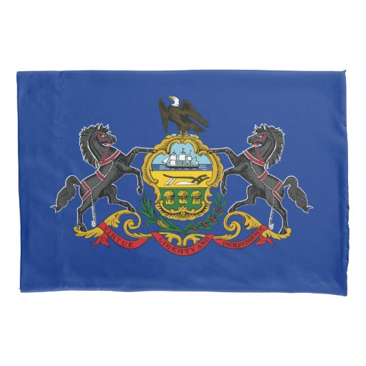 Pennsylvanian Flag Kussensloop (Voorkant)