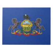 Pennsylvanian Flag Notitieblok (Voorkant)