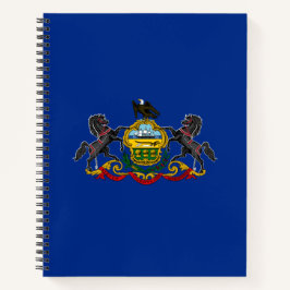 Pennsylvanian Flag Notitieboek