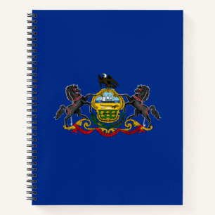 Pennsylvanian Flag Notitieboek