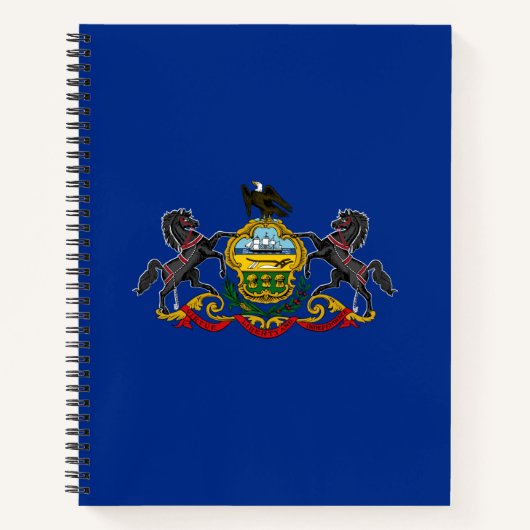 Pennsylvanian Flag Notitieboek (Voorkant)