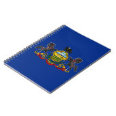 Pennsylvanian Flag Notitieboek (Linkerzijde)