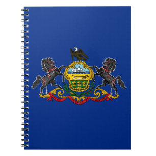 Pennsylvanian Flag Notitieboek