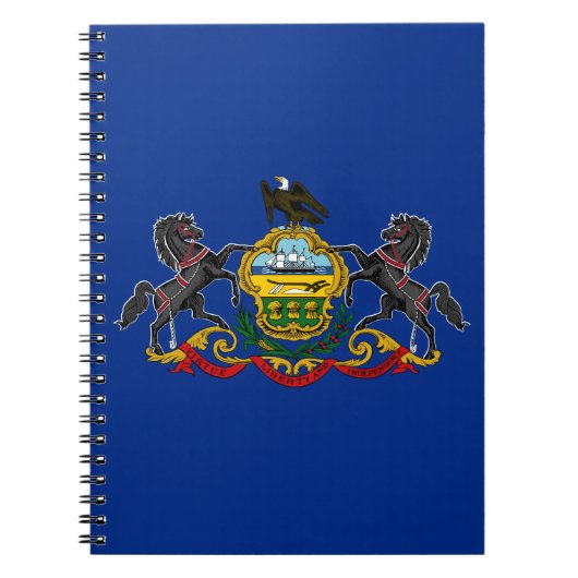 Pennsylvanian Flag Notitieboek (Voorkant)