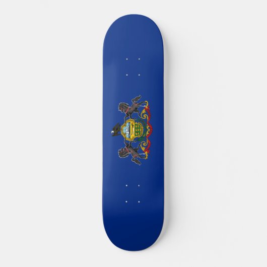 Pennsylvanian Flag Persoonlijk Skateboard (Voorkant)