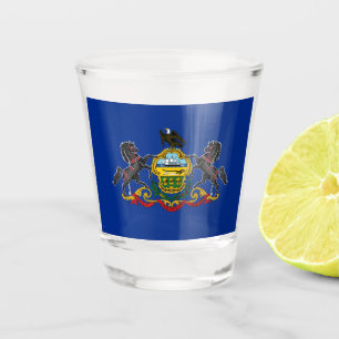 Pennsylvanian Flag Shot Glas