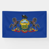 Pennsylvanian Flag Spandoek (Horizontaal)