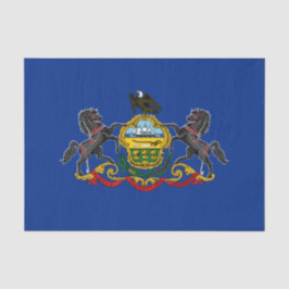 Pennsylvanian Flag Tissuepapier