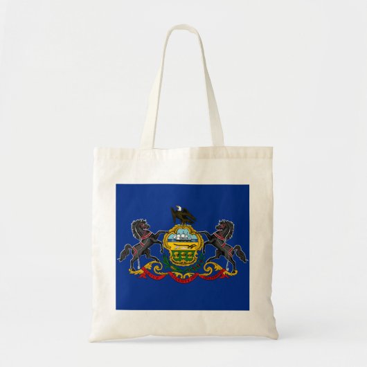 Pennsylvanian Flag Tote Bag (Voorkant)