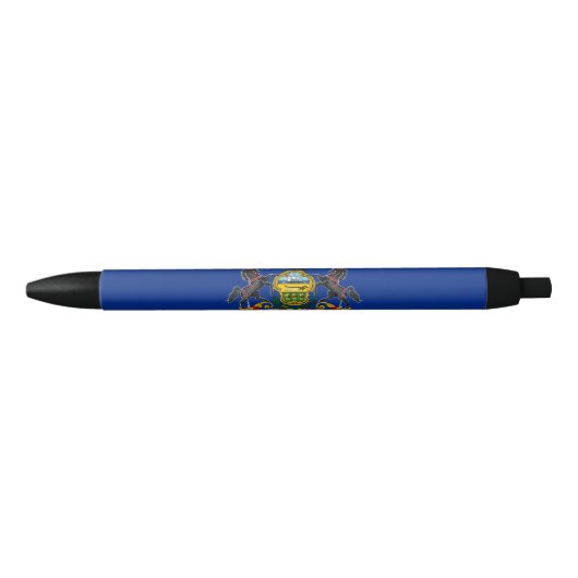Pennsylvanian Flag Zwarte Inkt Pen (Voorkant)