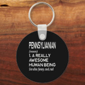 Pennsylvanian Pennsylvania Pa Philly Philadelphia  Sleutelhanger (Voorkant)