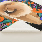 PENNY 4 UR THOUGHTHTS Chow Sherpa Blanket Sherpa Deken (3/4)