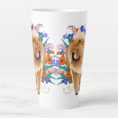 PENNY 4 UR THOUGHTS chow 2 zijwit - latte Mok (Voorkant)