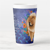 PENNY 4 UR THOUGHTS mok-zie omgekeerd Latte Mok (Voorkant)