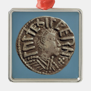 Penny Aethelberht Anglo-Saxon King East Anglia. Metalen Ornament