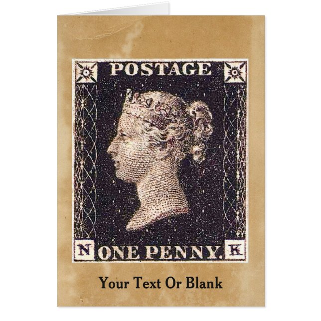 Penny Black Postage Stamp (Voorkant)
