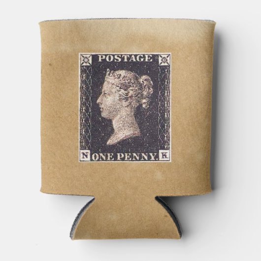 Penny Black Postage Stamp Blikjeskoeler (Voorkant)