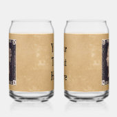 Penny Black Postage Stamp Blikvorm Glas (Links)