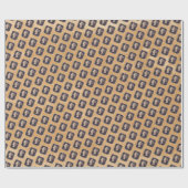 Penny Black Postage Stamp Cadeaupapier (Vlak)