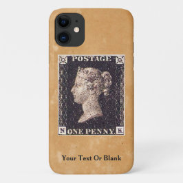 Penny Black Postage Stamp Case-Mate iPhone Case