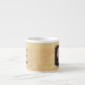 Penny Black Postage Stamp Espresso Kop (Voorkant)